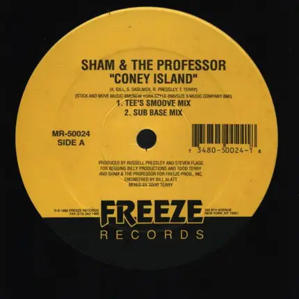 Sham & The Professor - Coney Island