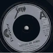 7'' - Sham 69 - Questions And Answers - Silver Injection Labels
