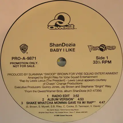 ShanDozia - Baby I Like