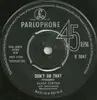 7inch Vinyl Single - Shane Fenton - Don't Do That