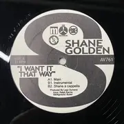 12inch Vinyl Single - Shane Golden Feat. Fatman Scoop & Stik-E & The Hoods - I Want It That Way
