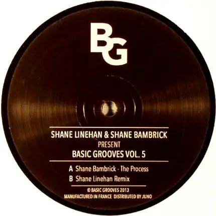 Shane Linehan & Shane Bambrick - Basic Grooves Vol. 5