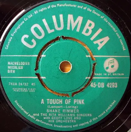 Shane Rimmer And The Rita Williams Singers With Geoff Love & His Orchestra - (Roll Along) Wagon Train