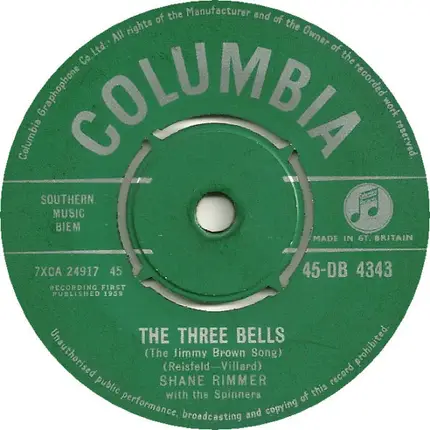 Shane Rimmer - The Tree Bells (The Jimmy Brown Song)