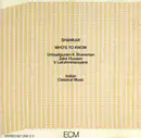 CD - Shankar - Who's To Know
