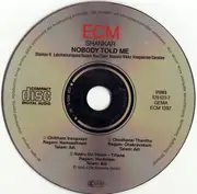 CD - Shankar - Nobody Told Me