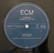 LP - Shankar - Nobody Told Me