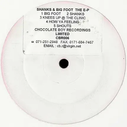 Shanks & Bigfoot - The E-P
