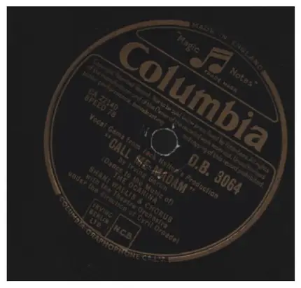 Shani Wallis , Jeff Warren - Vocal Gems From Jack Hylton's Production Of "Call Me Madam"
