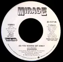 7inch Vinyl Single - Shannon - Do You Wanna Get Away