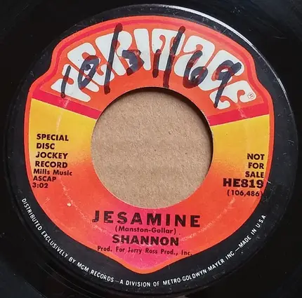Shannon - Jesamine