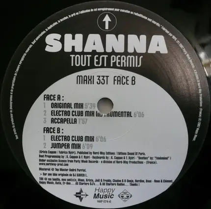 Shanna - Tout Est Permis