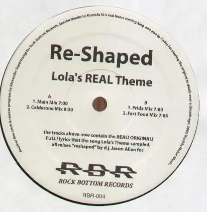 Shapeshifters - Re-Shaped - Lola's Real Theme