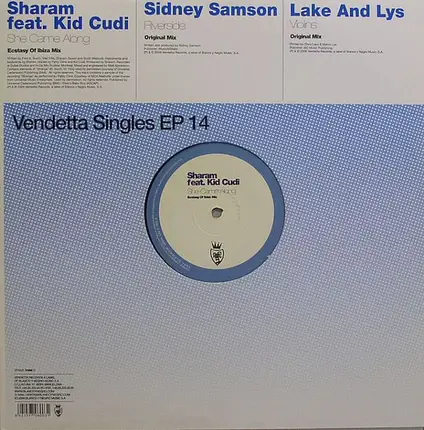 Sharam Tayebi Feat. Kid Cudi / Sidney Samson / Lake & Lys - Vendetta Singles EP 14