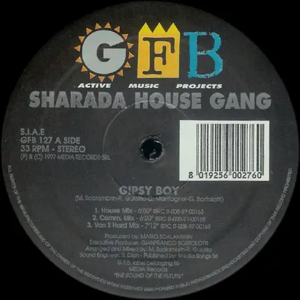 Sharada House Gang - Gipsy Boy