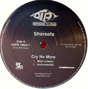 Shareefa - Cry No More