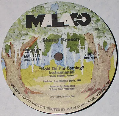 Sharon Benson - Hold On I'm Coming