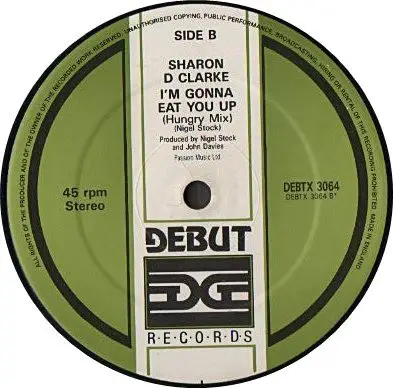 Sharon Dee Clarke - I'm Gonna Eat You Up