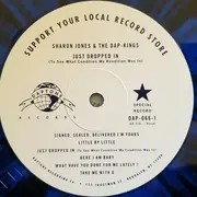 LP - Sharon Jones & The Dap-Kings - Just Dropped In (To See What Condition My Rendition Was In) - Still sealed,  Blue With Black Splatter, Ltd Ed.