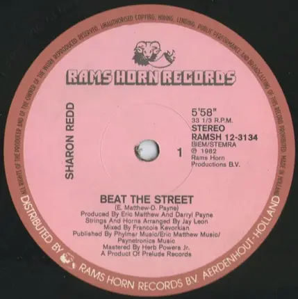 Sharon Redd - Beat The Street