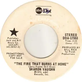 Sharon Vaughn - The Fire That Burns At Home