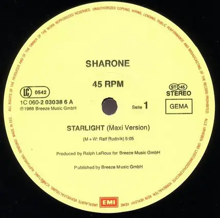 Sharone - Starlight