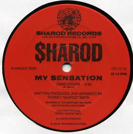 Sharod - My Sensation