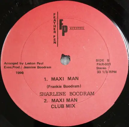 Sharlene Boodram - Ah Love Meh Nani / Maxi Man