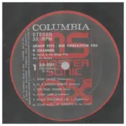 LP - Sharp Five - Big Operation For 4 Channel = 4Channel大作戦