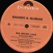 12inch Vinyl Single - Sharpe & Numan - No More Lies (Extended Mix)
