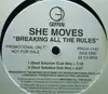 12'' - She Moves - Breaking All The Rules - Promo