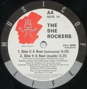 12inch Vinyl Single - She Rockers - Give It A Rest