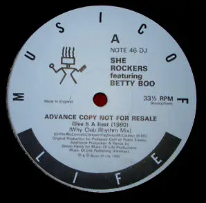 She Rockers Featuring Betty Boo - Give It A Rest (1990)