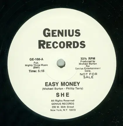 She - Easy Money