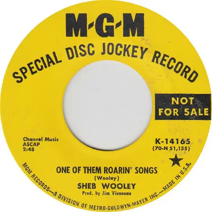 Sheb Wooley - I Don't Belong In Her Arms