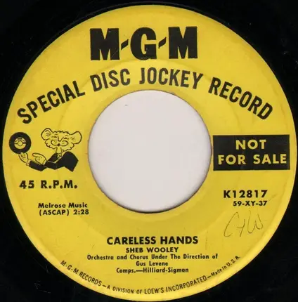 Sheb Wooley - Pygmy Love / Careless Hands