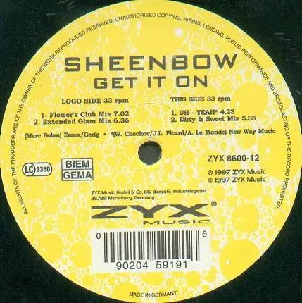 Sheenbow - Get It On