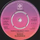 7inch Vinyl Single - Sheer Elegance - Dance The Night Away - Push-out centre