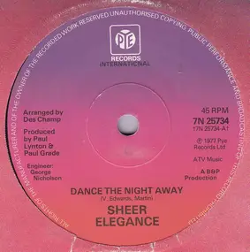 Sheer Elegance - Dance The Night Away