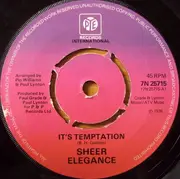 7inch Vinyl Single - Sheer Elegance - It's Temptation