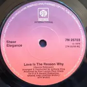 7inch Vinyl Single - Sheer Elegance - Life Is Too Short Girl