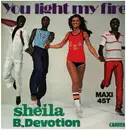 12inch Vinyl Single - Sheila B. Devotion - You Light My Fire