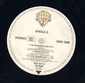 Sheila E. - Special Medley Of The Glamorous Life, Sister Fate, A Love Bizarre