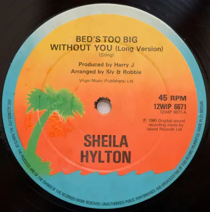 Sheila Hylton - Bed's Too Big Without You