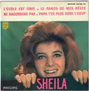 7inch Vinyl Single - Sheila - L'école Est Finie