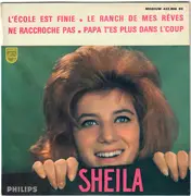 7inch Vinyl Single - Sheila - L'école Est Finie