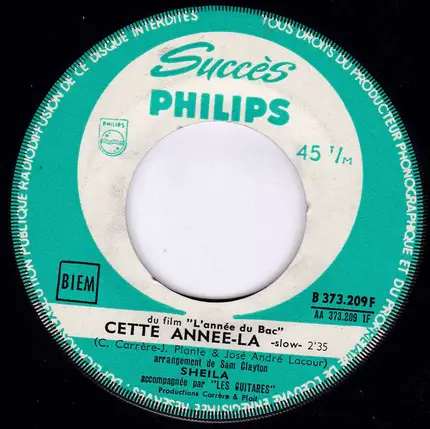 Sheila - Cette Année-Là