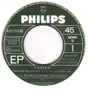 7inch Vinyl Single - Sheila - Écoute Ce Disque