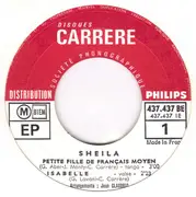 7inch Vinyl Single - Sheila - Petite Fille De Français Moyen