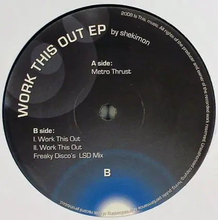 Shekimon - Work This Out EP